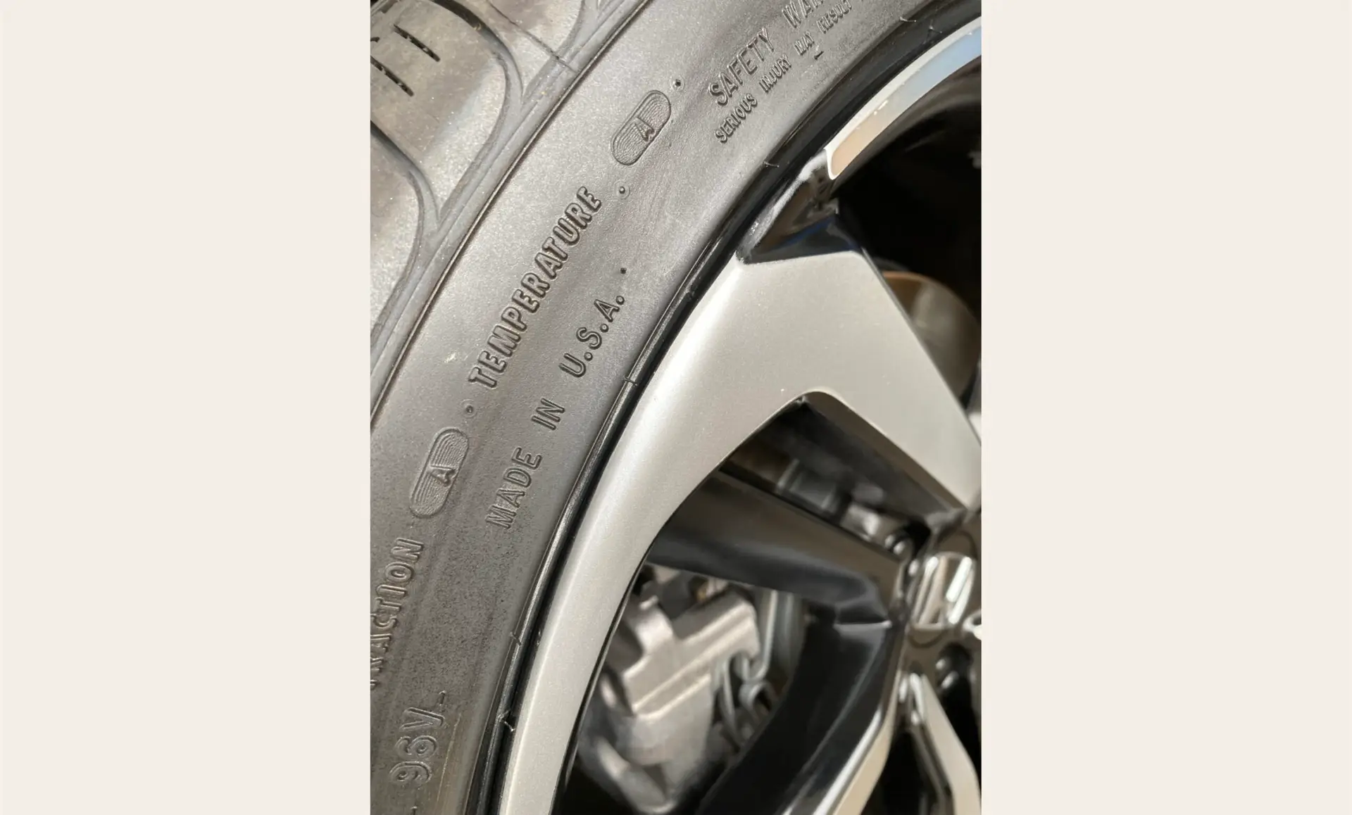 Curb rash repair