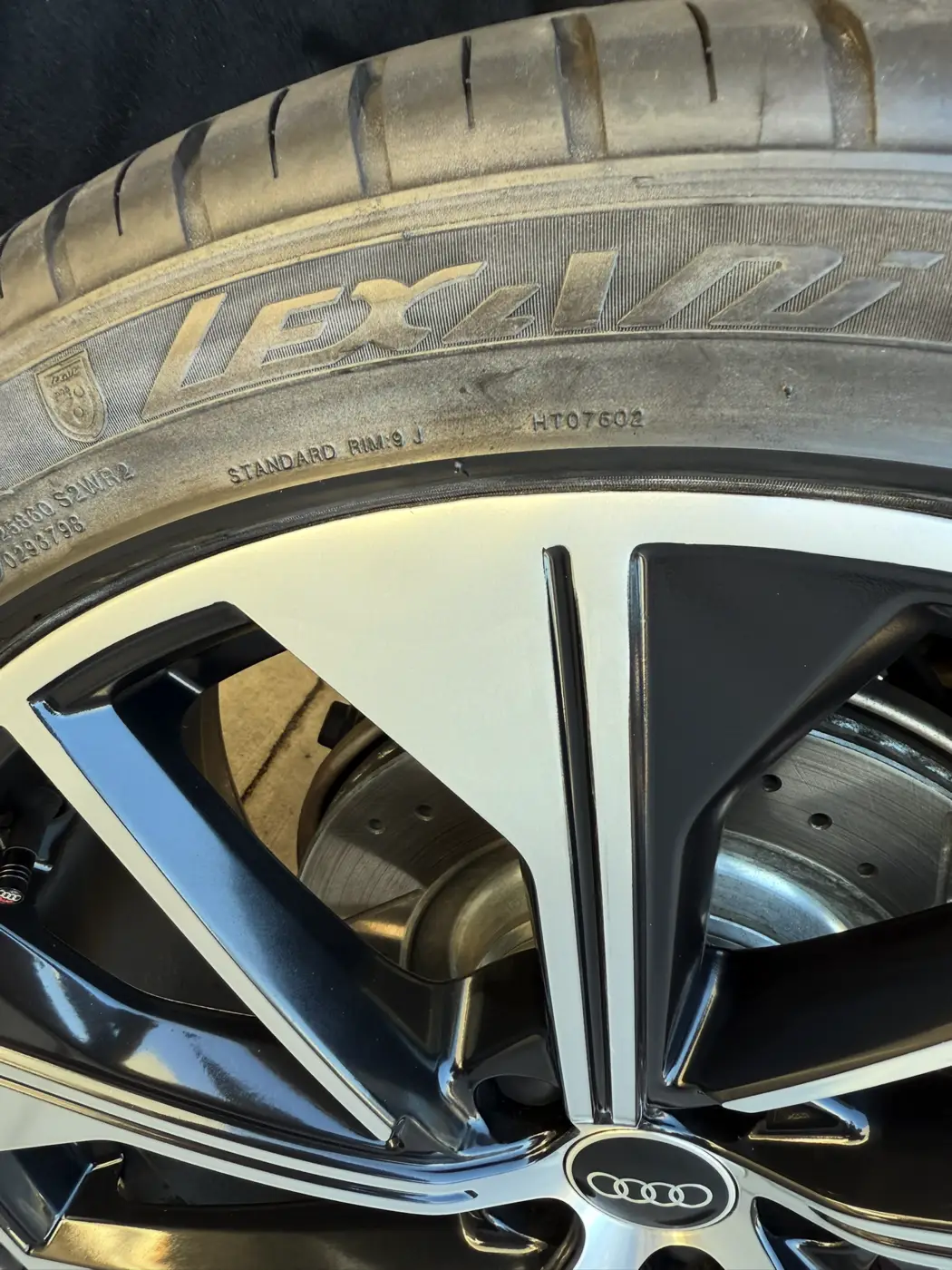 Mobile Wheel Repair Anaheim Audi wheel after curb rash repair