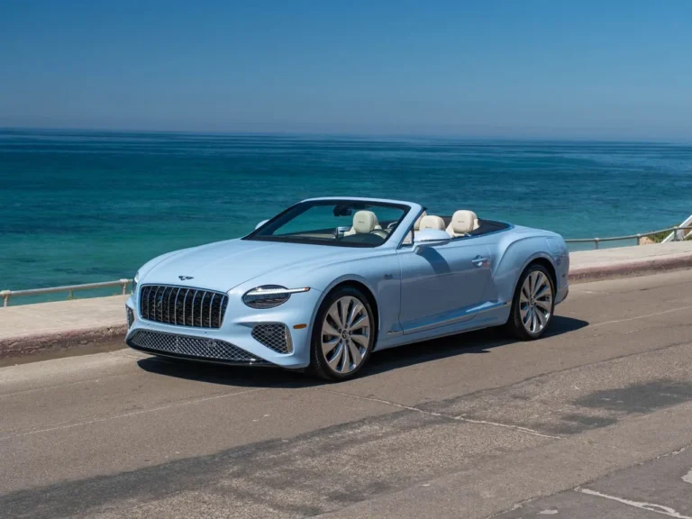 Rim repair Newport Beach: Bentley Continental convertible on the Orange County coast